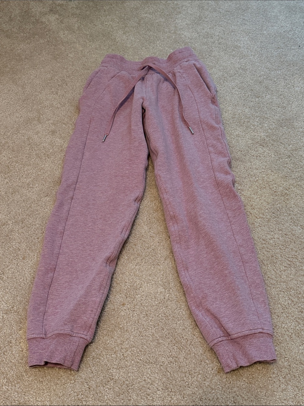 Lululemon mauve size 0 sweatpant